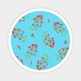 oregano floral pattern Magnet